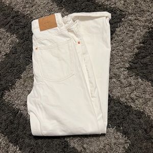 H&M White demin Jeans